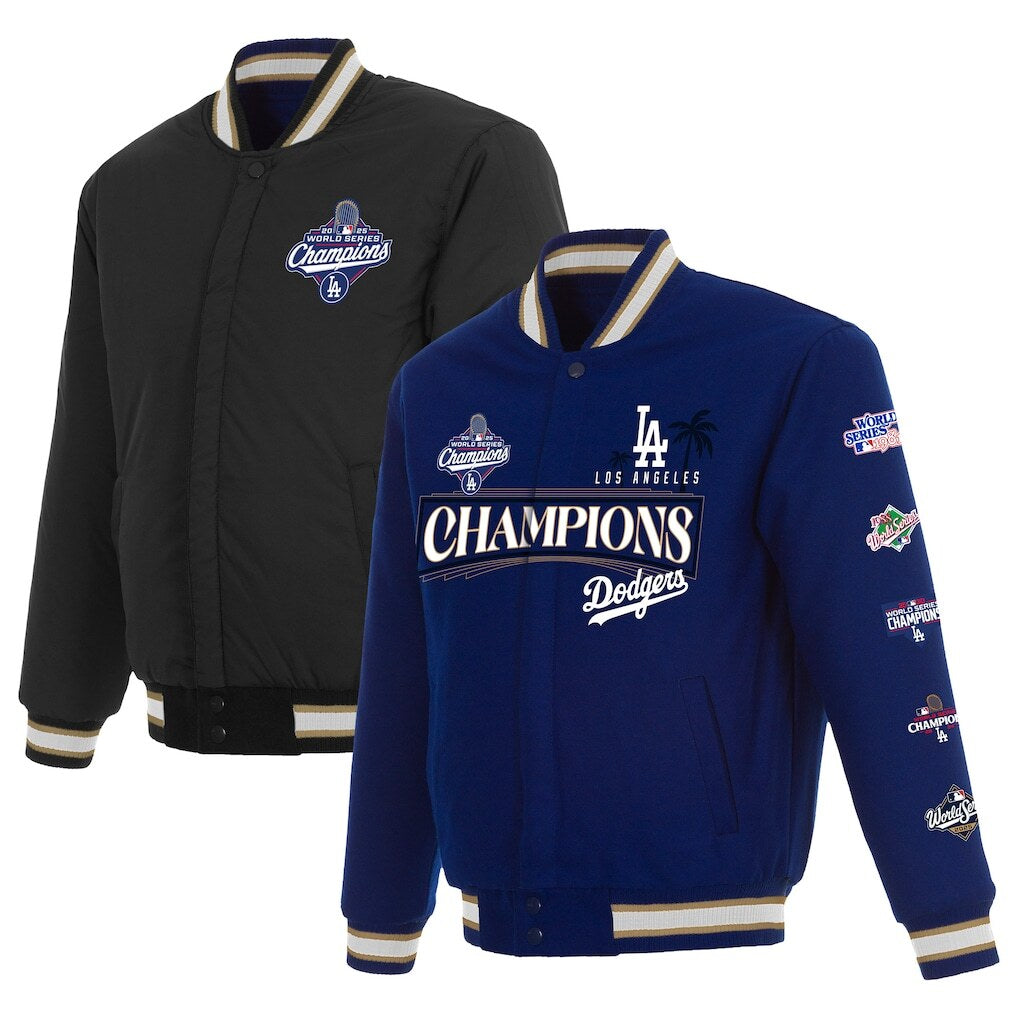 ウェア Los Angeles Dodgers MLB Pro City Jacke Los Angeles Dodgers JH Design 2025 World Series Champions Reversible W