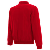 San Francisco 49ers  JH Design Lightweight Nylon Bomber Jacket – Red - J.H. Sports Jackets