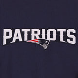 New England Patriots JH Design Women's Embroidered Logo All-Wool Jacket - Navy - J.H. Sports Jackets