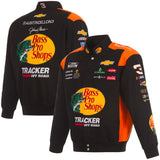 2024 Austin Dillon JH Design NASCAR Bass Pro Shops Uniform Full-Snap Jacket - J.H. Sports Jackets