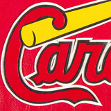 St. Louis Cardinals Full Leather Jacket - Red - J.H. Sports Jackets