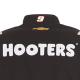 2024 Chase Elliott JH Design NASCAR Hooters Uniform Full-Snap Jacket - J.H. Sports Jackets
