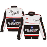 Dale Earnhardt Sr. Goodwrench Twill Uniform Full-Snap Jacket - J.H. Sports Jackets