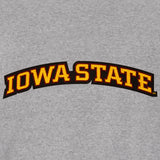 Iowa State Cyclones Two-Tone Reversible Fleece Jacket - Gray/Black - J.H. Sports Jackets