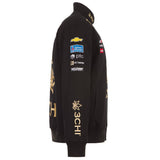 Nascar Kyle Busch JH Design 3Chi Cotton Twill Uniform Full Snap Jacket-Black - J.H. Sports Jackets