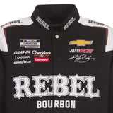 2024 Kyle Busch JH Design NASCAR Black Full-Snap Jacket - J.H. Sports Jackets