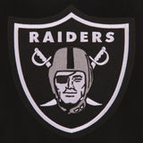 Las Vegas Raiders Reversible Wool Jacket - Black - J.H. Sports Jackets