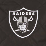 Las Vegas Raiders Commemorative Reversible Wool Championship Jacket - Black - J.H. Sports Jackets