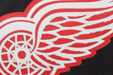 Detroit Red Wings JH Design Wool Handmade Full-Snap Jacket - Black - J.H. Sports Jackets