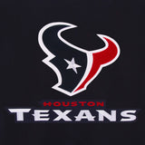 Houston Texans Reversible Wool Jacket - Navy - J.H. Sports Jackets