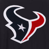 Houston Texans JH Design Wool Reversible Full-Snap Jacket – Navy - J.H. Sports Jackets