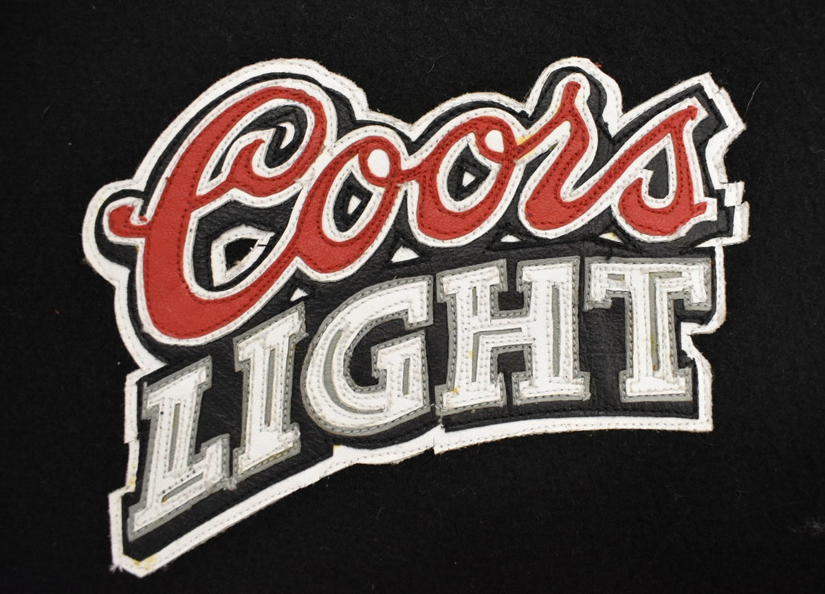 Coors Light Racing Leather and Wool Jacket Special Edition