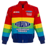 Jeff Gordon Dupont Twill Uniform Full-Snap Jacket Red-Blue- Limited Edition - J.H. Sports Jackets