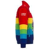 Jeff Gordon Dupont Twill Uniform Full-Snap Jacket Red-Blue- Limited Edition - J.H. Sports Jackets