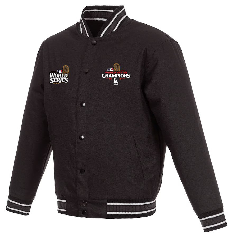 Los Angeles Dodgers 2024 World Series Champions Poly-Twill Full-Snap J