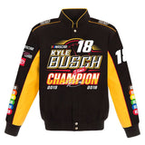 Kyle Busch JH Design Two-Time Monster Energy Nascar Cup Series Champion Jacket - J.H. Sports Jackets