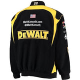 Matt Kenseth Dewalt Tools Twill Jacket - Black - J.H. Sports Jackets