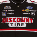 Austin Cindric Discount Tire Cotton Twill Full Snap Jacket Black - J.H. Sports Jackets