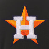 Houston Astros JH Design Reversible Women Fleece Jacket - Black - JH Design
