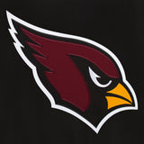 Arizona Cardinals Reversible Wool Jacket - Black - JH Design