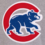 Chicago Cubs Two-Tone Reversible Fleece Jacket - Gray/Royal - JH Design