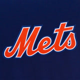 New York Mets Reversible Wool Jacket - Royal - J.H. Sports Jackets