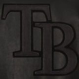 Tampa Bay Rays Full Leather Jacket - Black/Black - JH Design