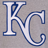 Kansas City Royals Two-Tone Reversible Fleece Jacket - Gray/Royal - J.H. Sports Jackets