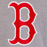 Boston Red Sox Two-Tone Reversible Fleece Jacket - Gray/Navy - JH Design