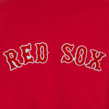 Boston Red Sox  Poly Twill Varsity Jacket-Red - J.H. Sports Jackets