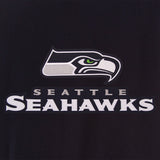 Seattle Seahawks Reversible Wool Jacket - Navy - J.H. Sports Jackets