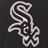 Chicago White Sox JH Design Reversible Women Fleece Jacket - Black - JH Design