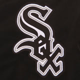 Chicago White Sox JH Design Lightweight Nylon Bomber Jacket – Black - JH Design
