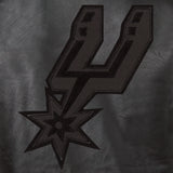 San Antonio Spurs Full Leather Jacket - Black/Black - JH Design