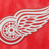Detroit Red Wings Full Leather Jacket - Red - JH Design