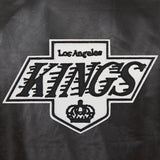 Los Angeles Kings Alternate Logo Full Leather Jacket - Black - JH Design