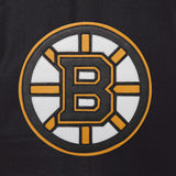 Boston Bruins Two-Tone Wool and Leather Jacket - Black - JH Design