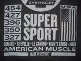 Chevrolet SS Super Sport T-Shirt - Black - JH Design