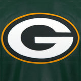 Green Bay Packers JH Design Leather Jacket - Green - JH Design