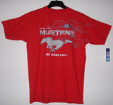 Mustang T-Shirt - Red - JH Design