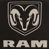 NEW 2021 Dodge Ram Embroidered Cotton Twill Jacket - Black - J.H. Sports Jackets