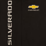 NEW 2021 Chevrolet Silverado Embroidered Cotton Twill Jacket - Black - J.H. Sports Jackets
