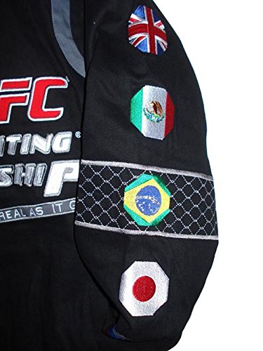 Ufc Ultimate Fighting Championship Twill Jacket - Black | J.H.