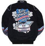 Tony Stewart Sprint Cup Series Champion 3 Times Twill  jacket - Black