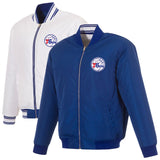 Philadelphia 76ers Reversible Full-Zip Flight Jacket