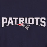 New England Patriots JH Design Women's Embroidered Logo All-Wool Jacket - Navy