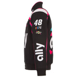 Nascar Alex Bowman JH Design Black Ally Uniform Full-Snap Jacket