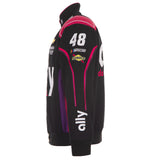 2025 Alex Bowman Ally Black Uniform Full-Snap Jacket-Black