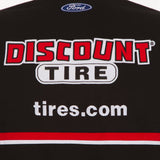 Austin Cindric Discount Tire Cotton Twill Full Snap Jacket Black