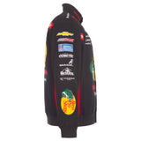 Austin Dillon JH Design 2026 Bass Pro Shops Uniform Full-Snap Jacket-Black - J.H. Sports Jackets